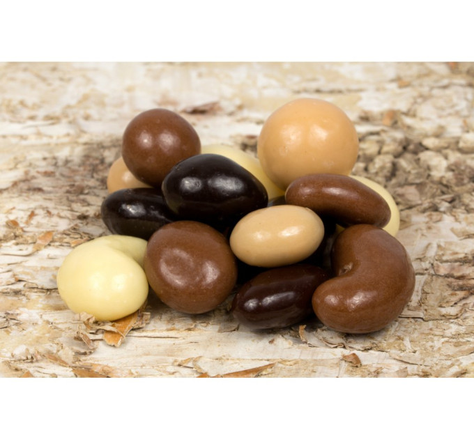 Směs ořechů a ovoce v polevách 350g